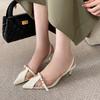 Stiletto high heels new summer hollow pointed niche design sense fashion sandals women