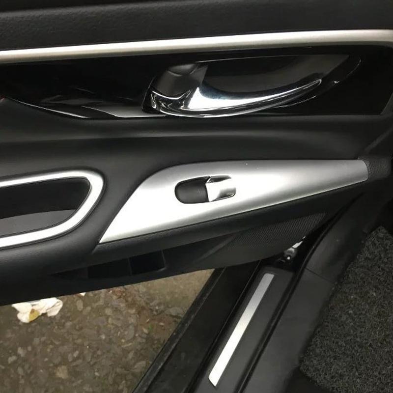 Body Door Window Glass For Nissan Altima Teana 2013 2014 2015 2016 2017 2018 Inner Panel Armrest Lift Switch Button Trim Frame
