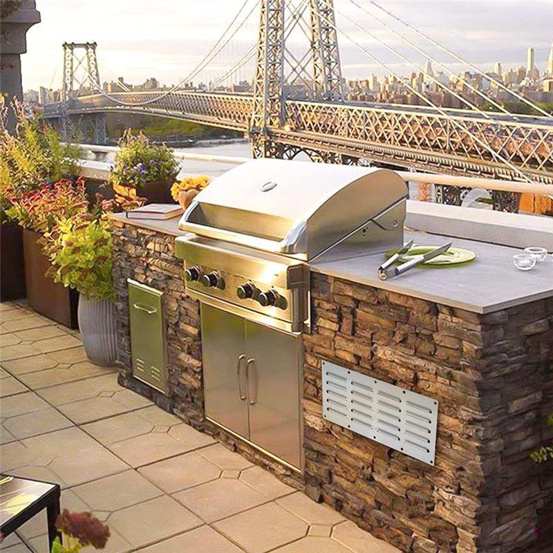 A20F-Stainless Steel Venting Panel For Grill Accessory,Stainless Steel Venting Panel For Grill Accessory, Outdoor Kitchens