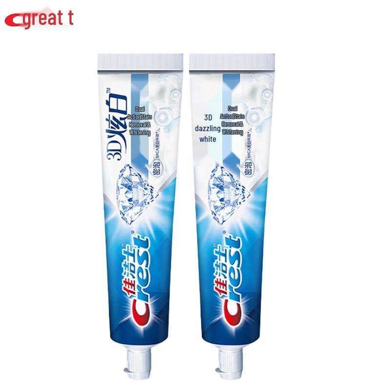 

Crest 3D White Dual Action Toothpaste