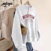 MJ STYLE Women's Autumn Round Neck Long Sleeve Sweatshirt