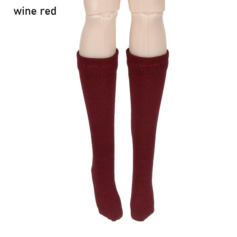Modepuppen Socken 1/6 Puppen Strümpfe Kleidung Zubehör Bonbonfarbe Mittellange Socken Für 30CM BJD Puppen Zubehör Kinderspielzeug