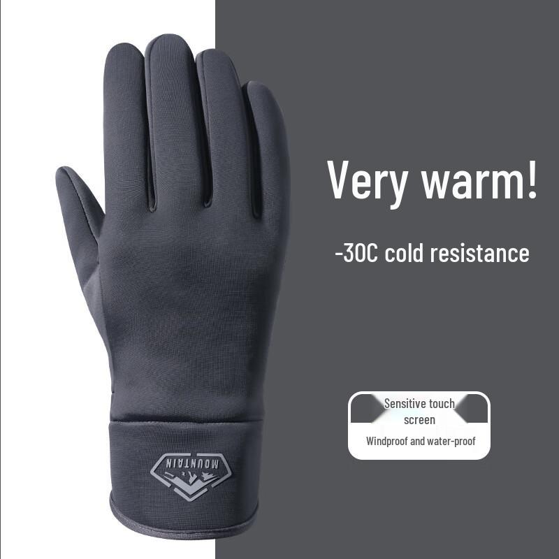 MR MOOSE Men s Winter Touchscreen Riding Gloves