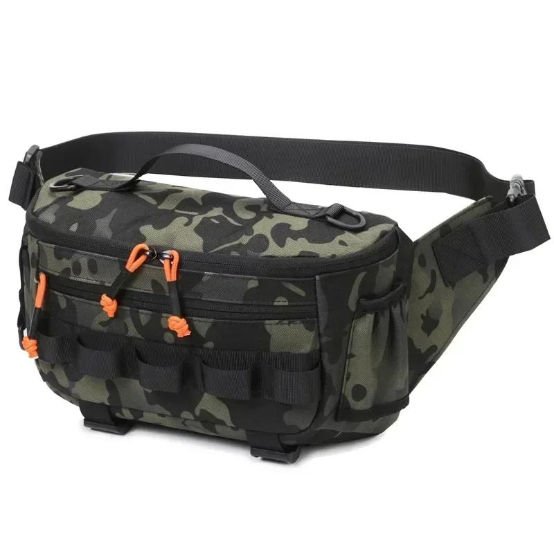 Tactical Fishing Chest And Waist Bag Outdoor Travel Sports Molle EDC Bait Hunting Cycling Hiking Camping Bag