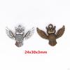 50 Pieces Antique Owl Animal Charms Alloy Pendant for DIY Earring Bracelet