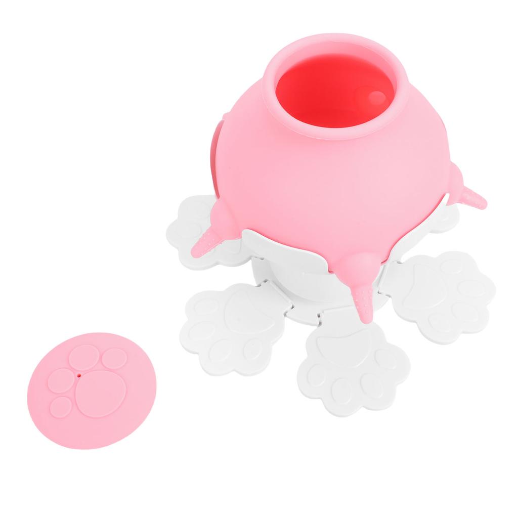 Puppy Milk Feeder Nipple Proof Detachable Silicone Kitten Nursing Station for Newborn Puppy Kitten