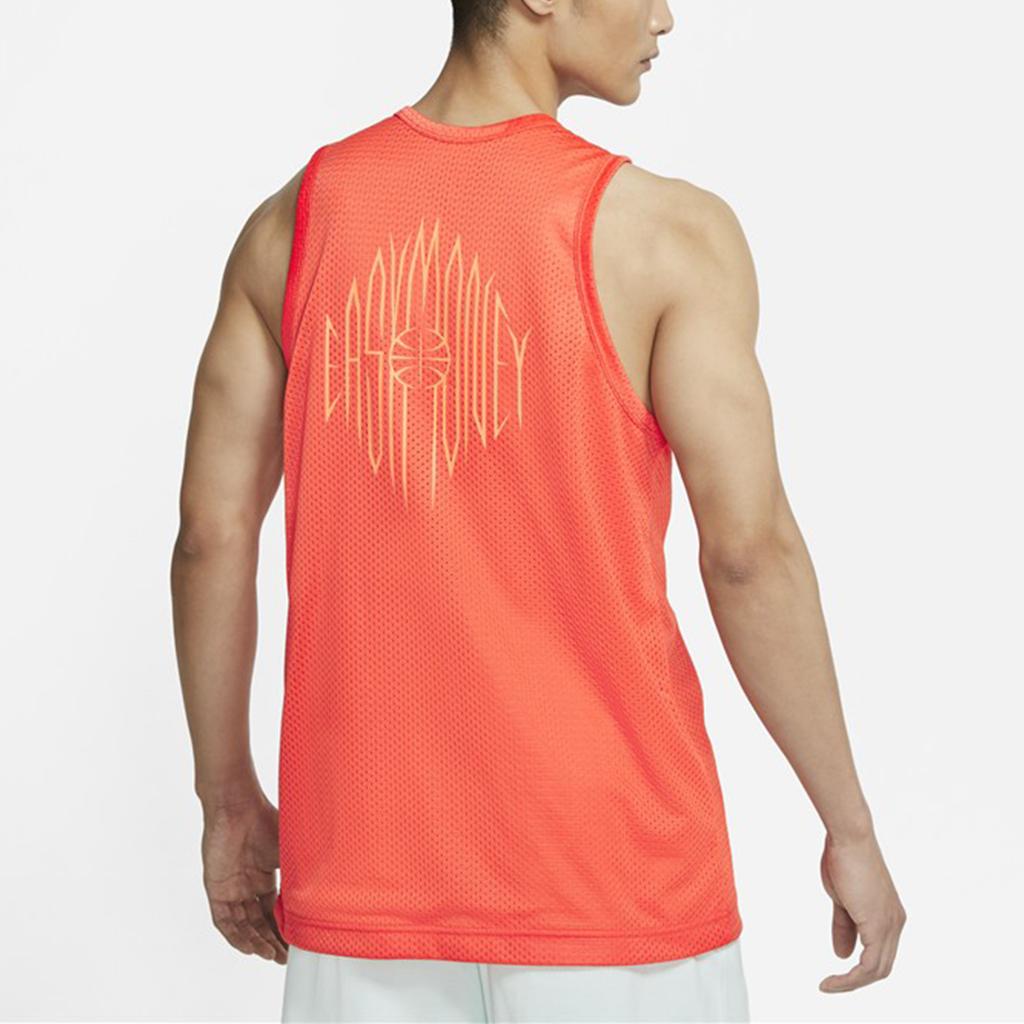 Nike Mesh Jersey Sports Tank Top Men Tops Orange CV2408-842
