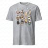 Coffee Cats Shirt Funny Cat Gifts for Barista Pun Kawaii Kittens T-Shirt