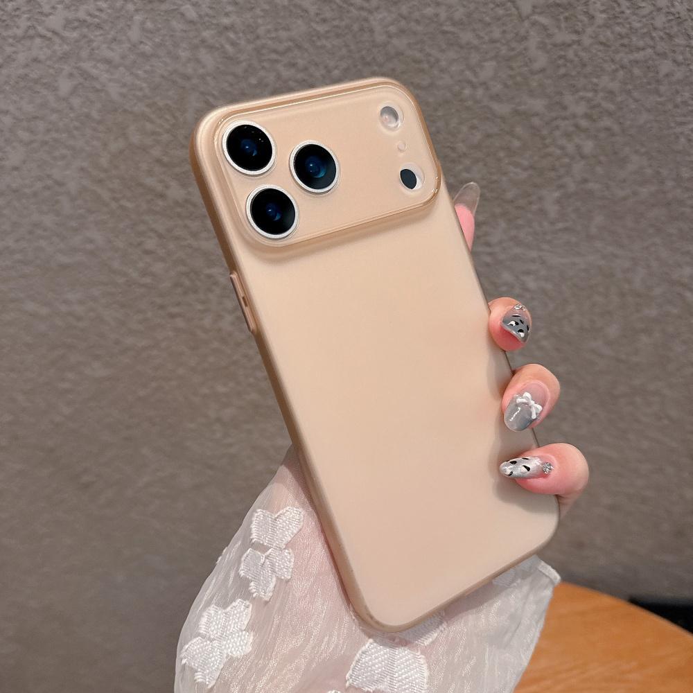 Business Translucent Matte Case For iPhone 17 Air 16 15 14 13 12 Mini 11 Pro Max Plus 17Pro 16E X XS Max XR 7 8 Plus Thin Funda