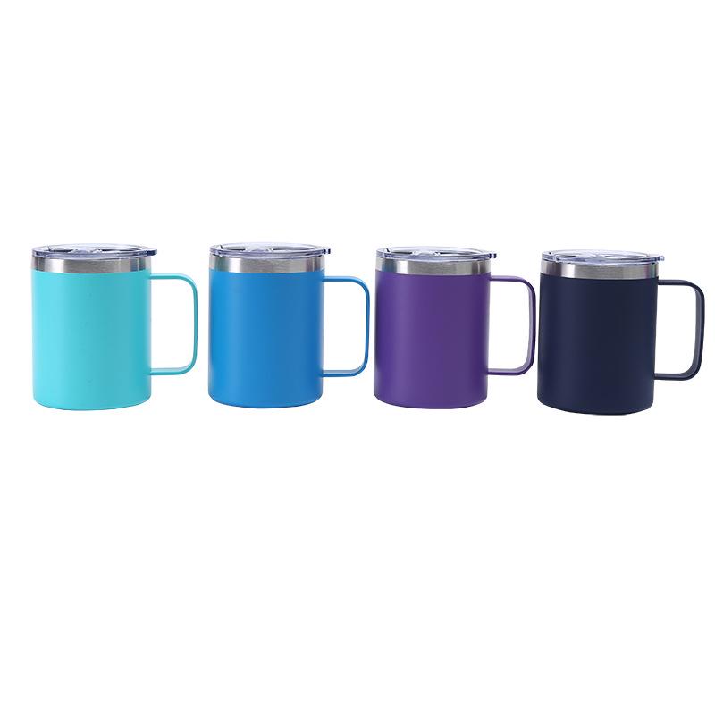 304 Stainless Steel Insulated Double Wall Mug with Handle