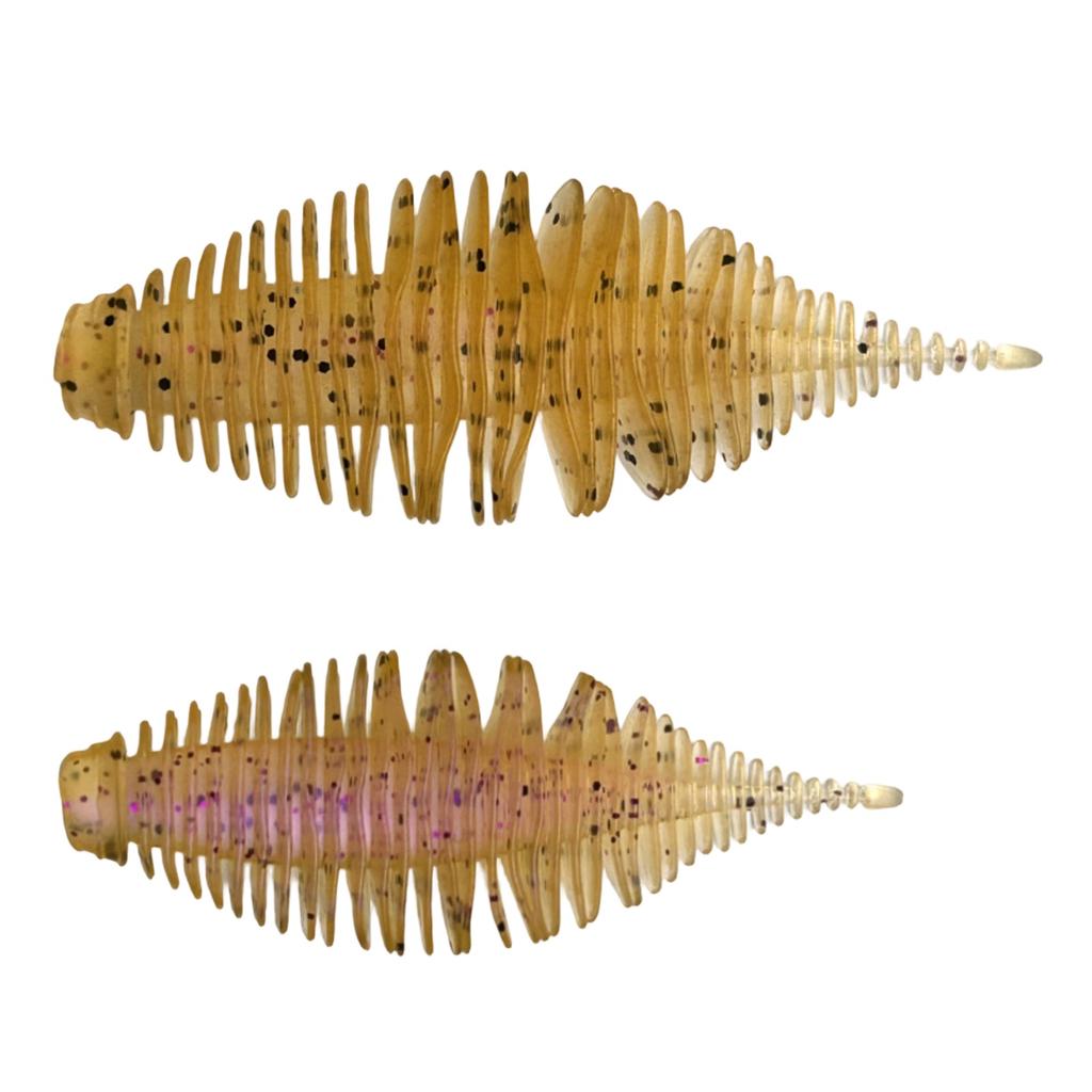 7cm Soft Plastic Fishing with Tail, Flat Soft for and Trout