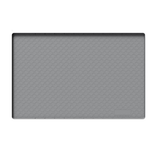 Sink Mat Moisture-Proof Tear-Resistant Waterproof Silicone Mat Leakage Corrosion Multipurpose under Sink Protection Mat серый