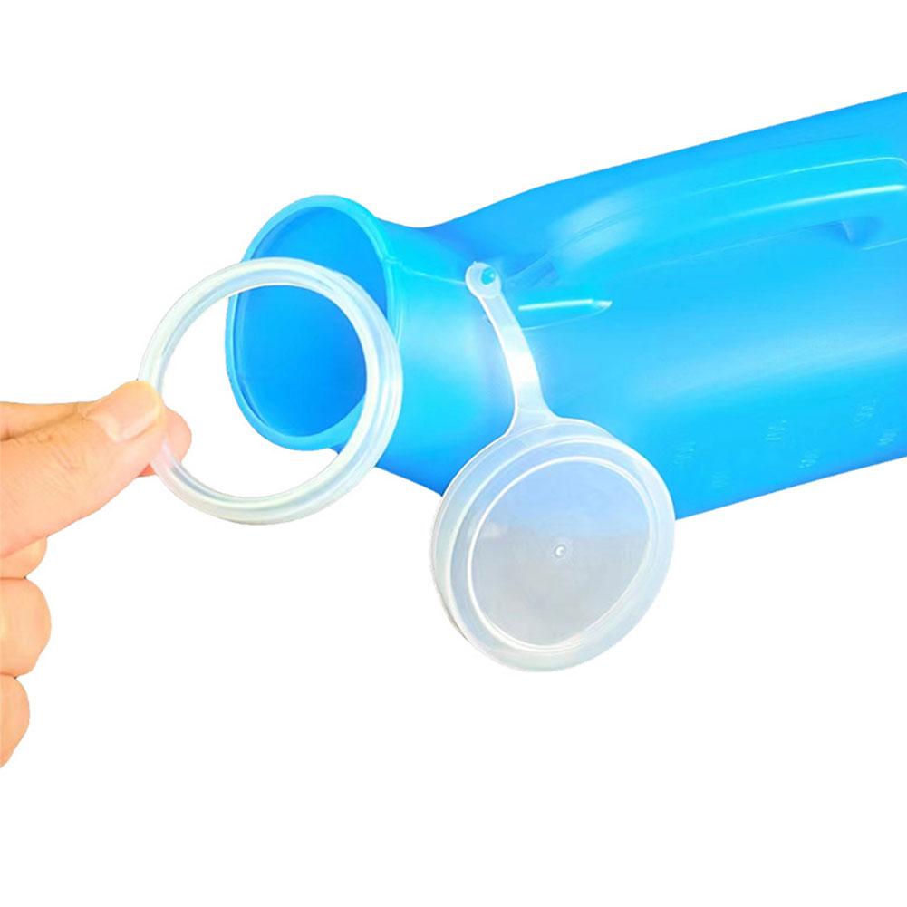 1-5Pcs 1200ml Pee Bottle Spill Proof Portable Urinal Plastic Mens Bedpan Bottle with Lid for Car Elderly and Incontinence