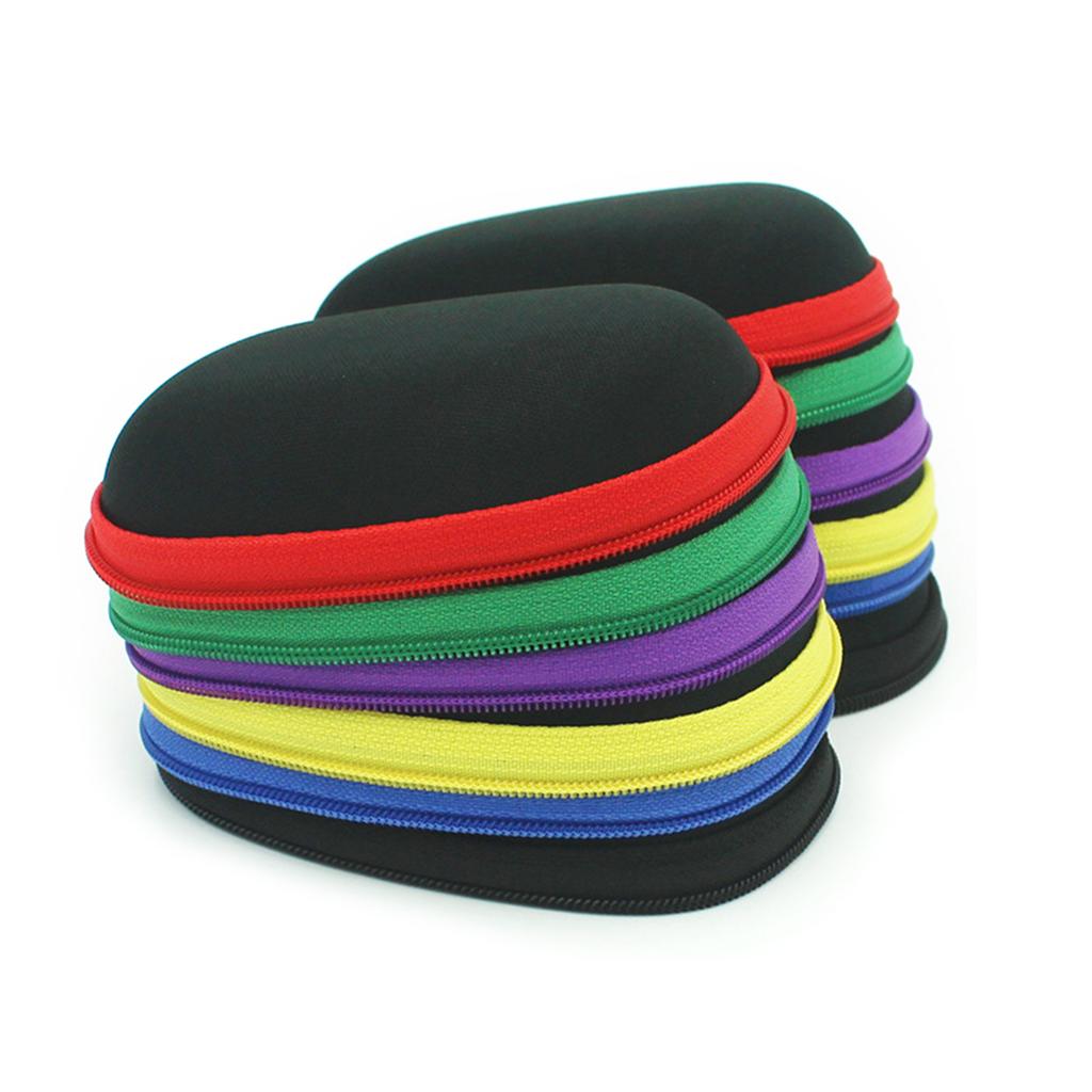 Small Travel Eyewear Storage Portables Zippers Eyewear Box Fashionable Box for Students and Travelers