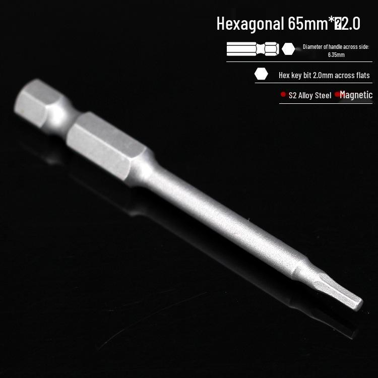 S2 Hexagon Magnetic Impact Driver Bit Set for Electric Screwdrivers