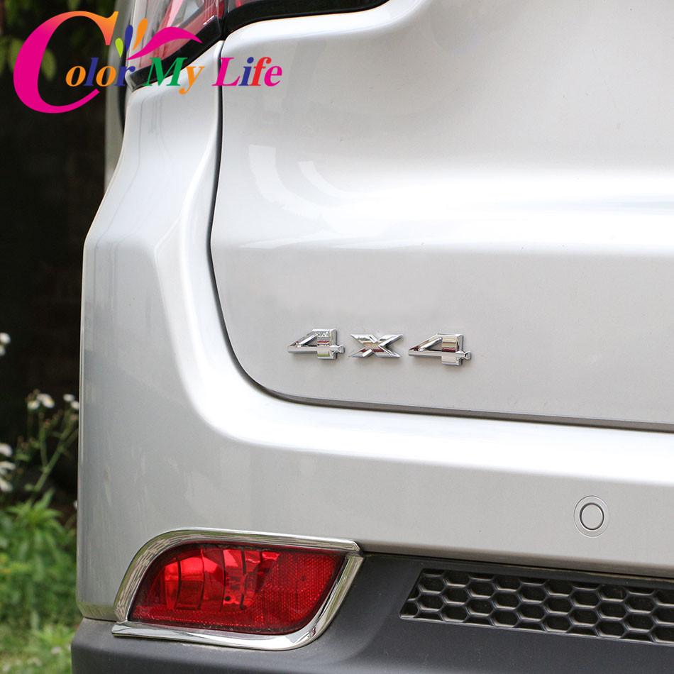 Samolepka s logem auta 4x4 pro Jeep Commander Compass Grand Cherokee Liberty Patriot Wrangler Comanche Commando