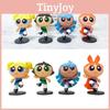 The Powerpuff Girls Action Figure Blossom Bubbles Buttercup Model Dolls Toys For Kids Home Decor Gifts