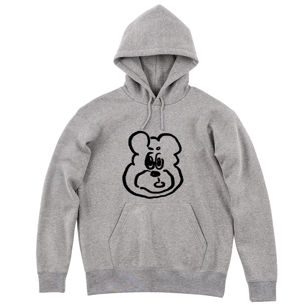 Peace Peace Cute Bear Hoodie Black/M