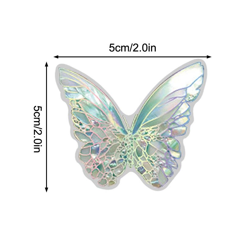 Colorful Butterflies Car Vent Aromatherapy Diffuser Plaster Floral Air Freshener Ornament Car Aromatherapy Accessories Interior