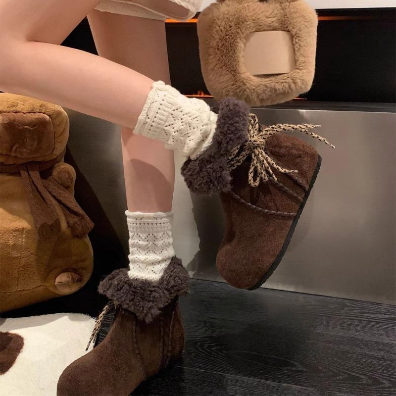 New Height-increasing Snow Boots, Warm Cotton Boots and Women's Shoes