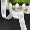 Bedrucktes Band Kundenspezifisch Bedrucktes Buchstabenlogo Geschenkverpackungsband Bedrucktes Polyesterband Diycmm
