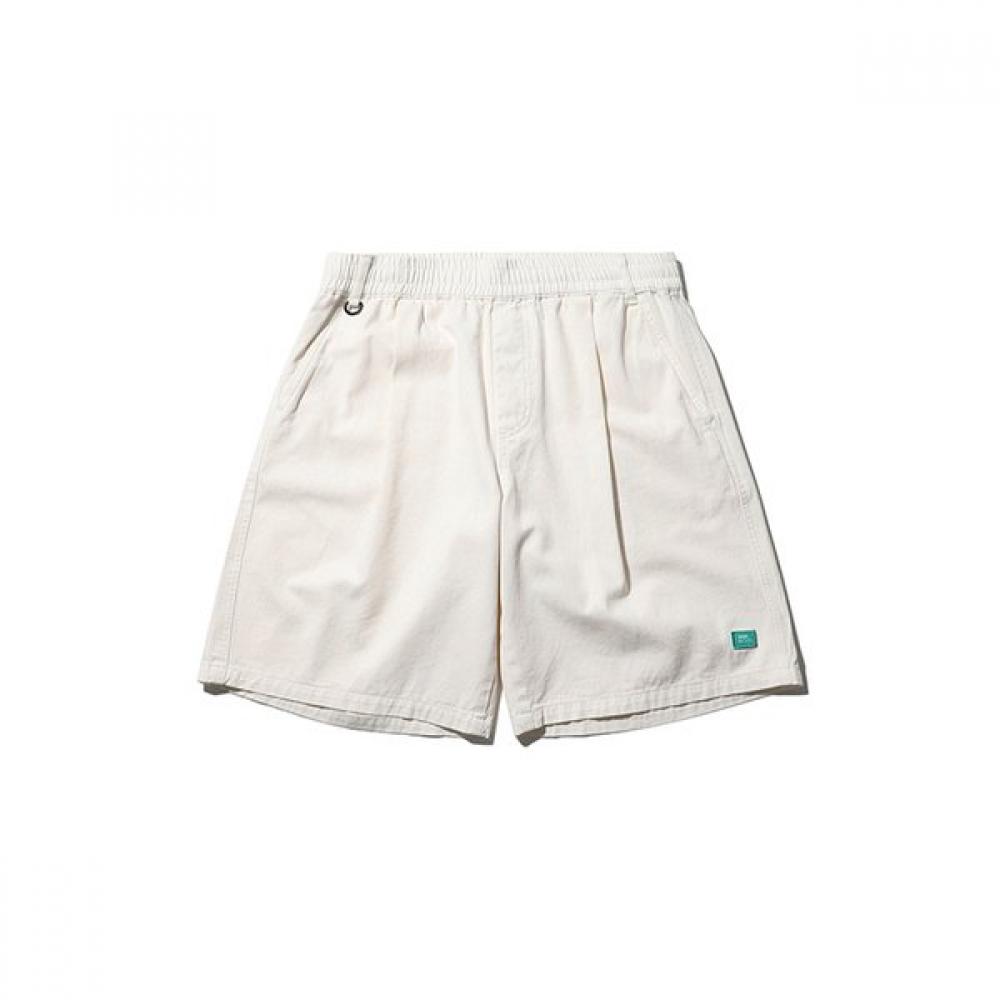 Bbc Earth Cotton Basic 5  Half Pants  Ivory  23ss