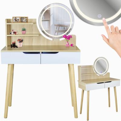 LED aynalı İskandinav makyaj masası SCANDI