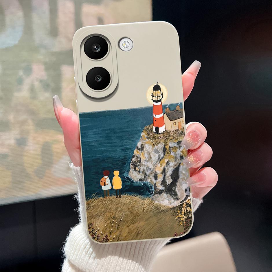 For Xiaomi Poco X8 Pro X8 Pro Max Cases Colorful Love Heart Anti-fall Artistic Protector For PocoX8Pro PocoX8ProMax Back Cover