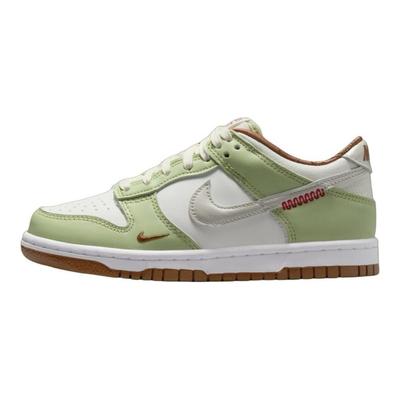 Dunk Low GS Année du Serpent Chaussures pour Enfants Vert Voile Os Clair HV6001-101