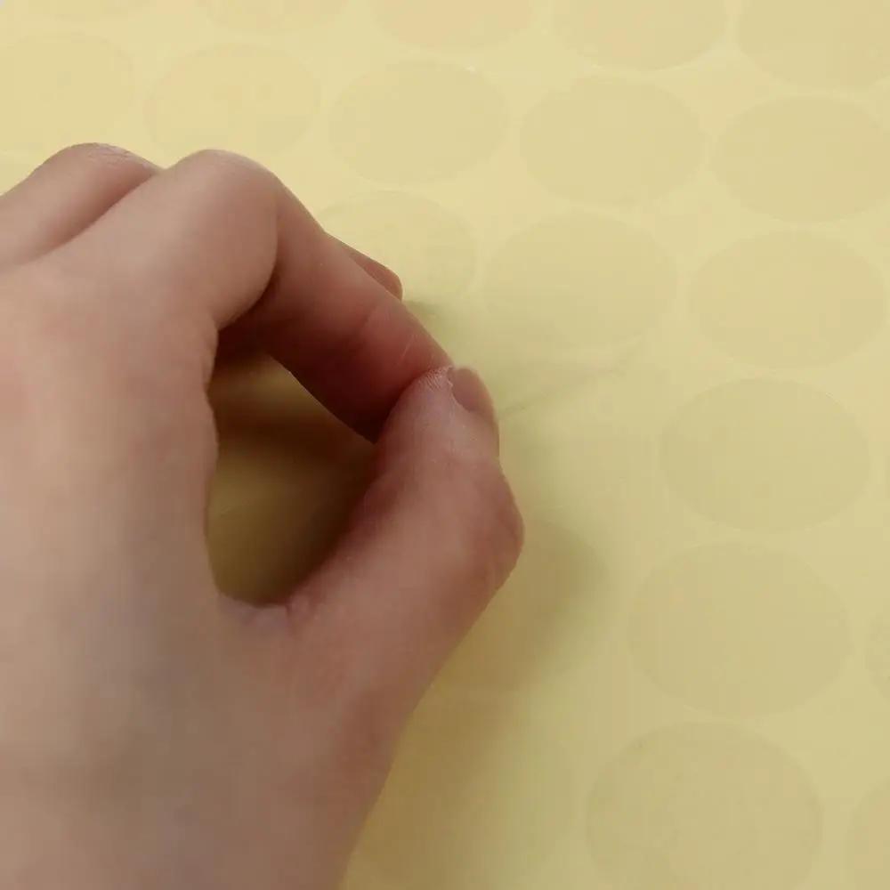 8/24/48/70/96/132pcs Bags Gloss Wafer Transparent File Sealing Dot Sticker Self Adhesive Label