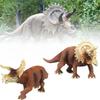 Dinosaur Triceratops Toy Model Desktop Decoration Pvc Material Gift Children