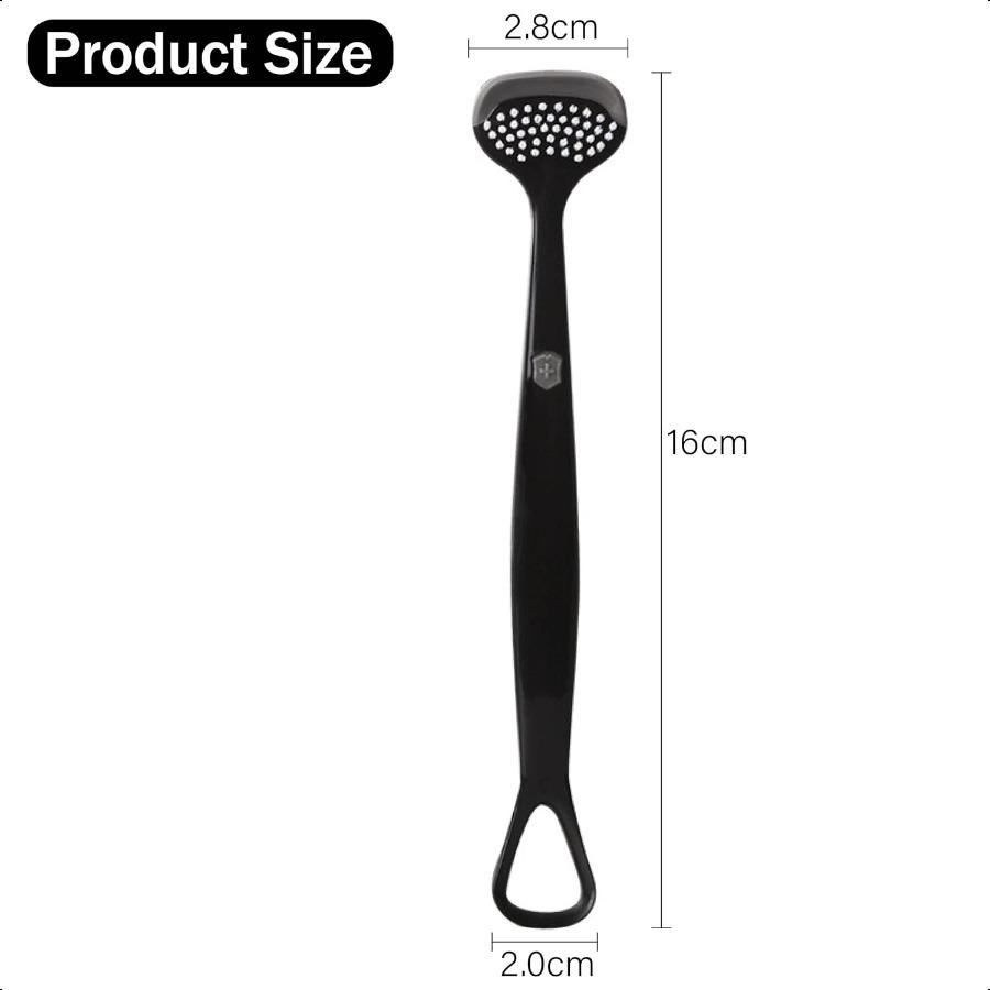 Doubleheaded Tongue Scraper Hard Tongue Scraper for Adults Reduce Bad Breath Tongue Cleaner Suitable for Adults and Children's