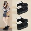 Women's Winter Warm Snow Boots Fuzzy Faux Suede Walking Shoes for Women Casual Anti-Slip Comfortable Chunky Platform Short Booties With Faux Fur Lined