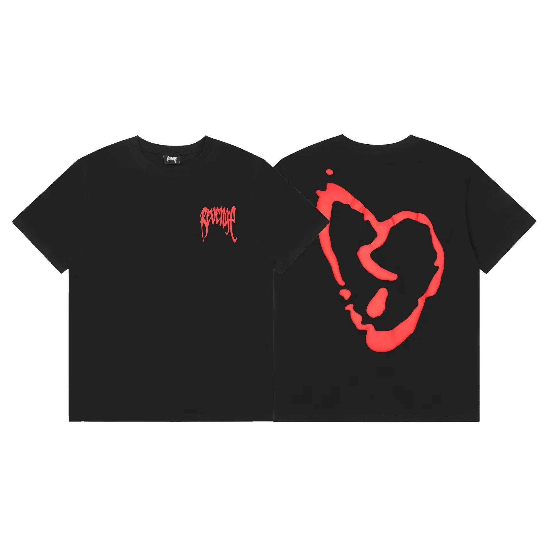 

Летняя горячая распродажа Мужская футболка 100% хлопок Футболка с круглым вырезом Свободного кроя С коротким рукавом Принт «Глаз Бога» Парная одежда Топы Y2k XXXXXL павлин голубой