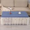 Elegant Lace Border Perm Dust Cover Rectangular Waterproof Coffee Table Cloth European Style Minimalist Oil Resistant Mat