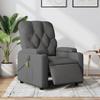 VidaXL Electric Massage Recliner, Relaxation Chair with Adjustable Backrest and Footrest, Seat of 3204699