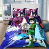 Japan Anime 3D Printing Hunter X Hunte Bedding Set Duvet Cover Pillowcase Single Twin Full Queen King Size For Kids Teens