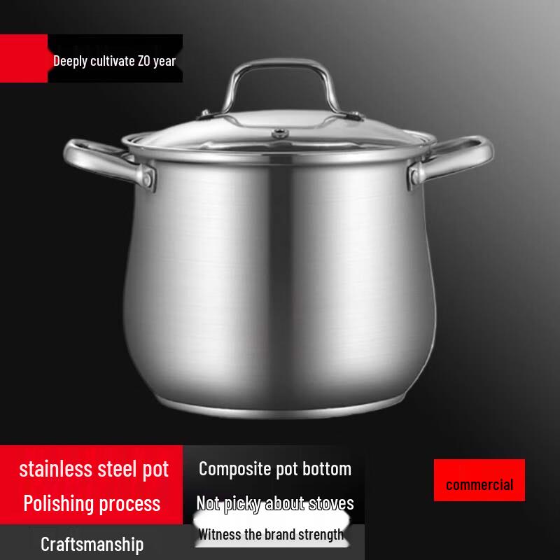 Sule 28cm Stainless Steel Stockpot with Steamer