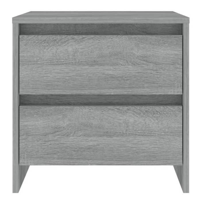 Maison Exclusive - Tables de chevet 2 pcs sonoma gris 45x34,5x44,5 cm