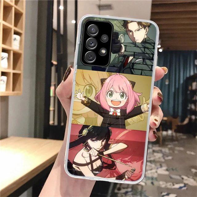 

Мягкий чехол для телефона «Spy × Family Anime» для Samsung Galaxy A52 A53 A12 A13 A22 A23 A32 A33 A72 A73 5g A02s A03s A50s с узором Samsung A53 5G