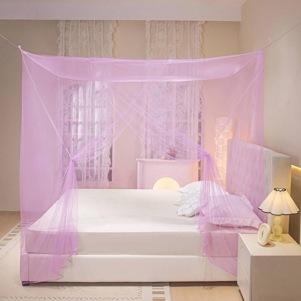 Thickened Mosquito Net Four Corner Bed Netting Opening Mesh Insect Net Outdoor Camping