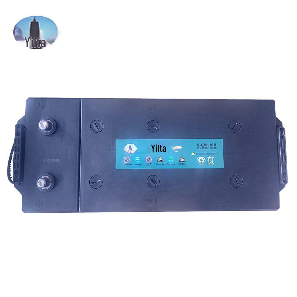 Camel Yilta Battery: 150AH and 180AH, ideal for cold climates and heavy-duty, passenger, or agricultural vehicles.