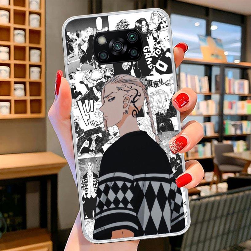 Anime Tokyo Aevengers Cover Phone Case For Xiaomi Poco F7 Ultra X7 X6 X5 Pro M7 Redmi 15C 15 13C 13 12C 12 10C 10 9A 9C 9T 9 She