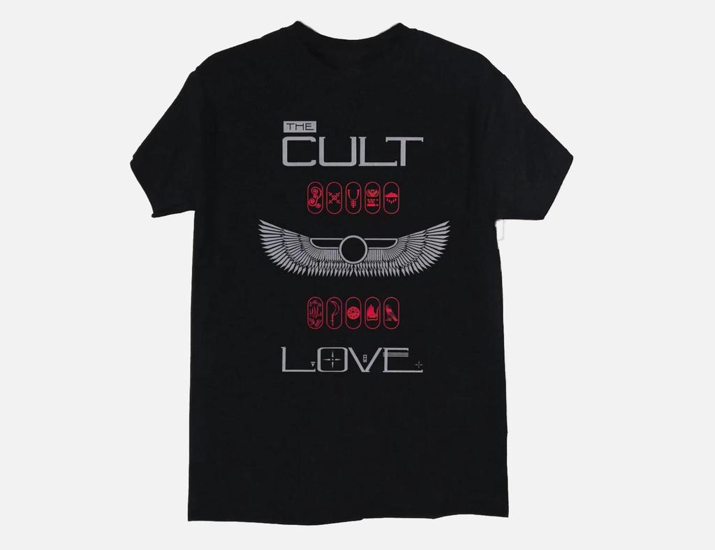 Das Cult Love Neues Schwarzes T-Shirt