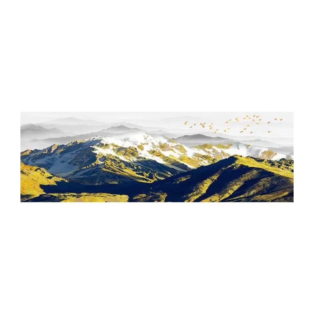 Landscape Canvas Painting, Lake Forest Mountain Scenery Painting Wall Art Decor Posters For Living Room Bedroom Prints Picture
