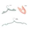 1/5 Pcs Portable Folding Clothes Hangers Non Slip Design Durable Material Perfect For Travel Business Trips Camping