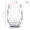 Wine Glasses Whiskey Cocktail Juice Drinking Plastic Cups - Unbreakable Reusable And Recyclable For Outdoor Pool Party Picnics