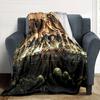 Walking Dead Print Flannel Blanket High Quality Warm Comfortable Cover for All Seasons Perfect for Gifts Home Decor