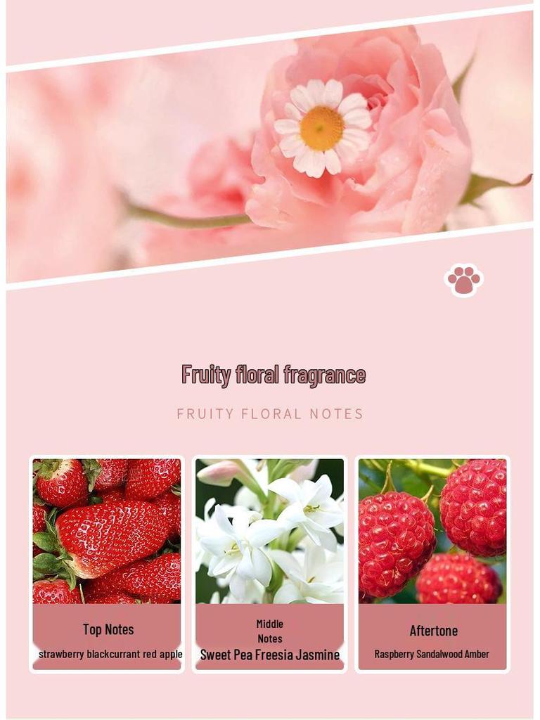 Trendy Sweetheart Bear: Floral & Fruity Lavender Perfume with Long-lasting Scent