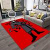 Horror Movie Scream Saw Halloween Cartoon Carpet Rug for Home Living Room Bedroom Sofa Doormat Decor,Area Rug Non-slip Floor Mat